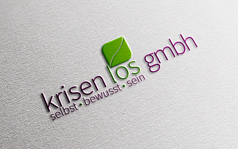 Entwicklung eines Corporates Designs und Logos für die Krisenlos GmbH