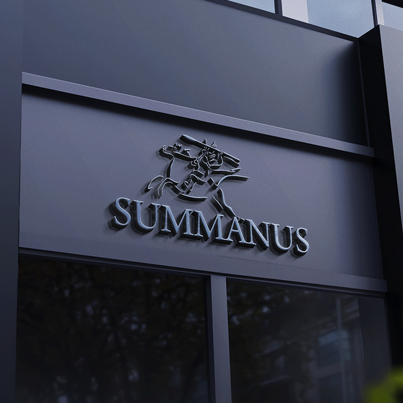 Entwicklung eines Logos und Corporate Designs für die den Verlag Summanus