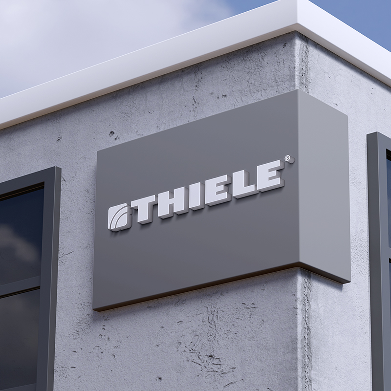 Logoentwicklung für THIELE Technologies GmbH in Iserlohn