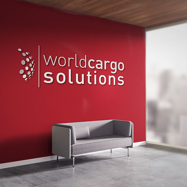 Logoentwicklung und Corporate Design für die World Cargo Solutions GmbH